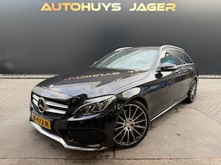 Mercedes-Benz C-klasse Estate 250 AMG Line - Pano Burmester Keyless Camera Stoelverwarming Leder Cruise