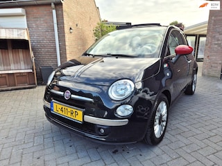 Fiat 500 0.9 TwinAir Lounge Cabrio Chroomline Navigatie Airco