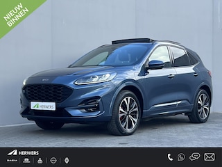 Ford Kuga 2.5 PHEV ST-Line X / Panorama schuifdak / 1.500 kg trekgewicht / Parkeer assistent / Navi / B&O audio / Apple Carplay Android / Stuur-, stoel- en achterbankverwarming / Elektr. stoel & klep / 19" LM wielen /