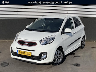 Kia Picanto 1.0 CVVT X-treme Dealeronderhouden, Trekhaak/fietsendragerbeugel, Climate control, Bluetooth, LMV, Privacy glass