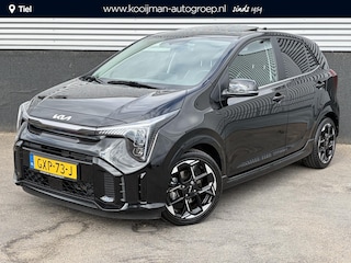 Kia Picanto 1.0 DPI GT-Line Automaat, Nieuw geleverd, NL-auto, Schuif/kanteldak, Stoel- & Stuurwielverwarming, Lederen bekleding, LMV, LED