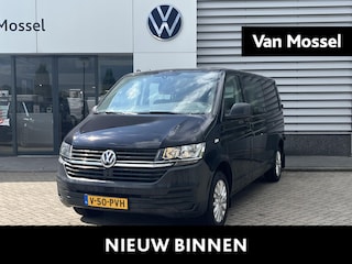 Volkswagen Transporter 2.0 TDI L2H1 150PK | Automaat | Trekhaak | Dubbele Cabine | Parkeersensoren Achter | Airco |
