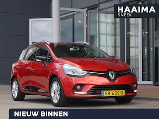 Renault Clio Estate 0.9 TCe Limited 90pk | Navigatie | Trekhaak | Airco | Cruise Control | Parkeerhulp achter | Extra getint glas | Lichtmetalen velgen
