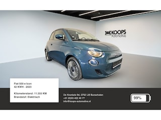 Fiat 500 Icon 42KWH SOH 99% | Carplay | Navi | Cruise Control | Lane assist