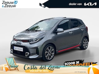 Kia Picanto 1.0 T-GDi GT-Line 5p | 100PK! | Stoelverwarming | Stuurverwarming | Apple Carplay | Android Auto | Camera | Navi | Cruise |