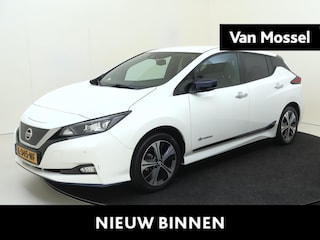 Nissan Leaf e+ Tekna 62 kWh | Apple Carplay/Android | cruise control adaptief met Stop&Go | lederen/microvezel bekleding | lichtmetalen velgen 17" | navigatiesysteem full map | warmtepomp |