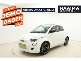 Fiat 500 La Prima 42 kWh | Glazen dak | Cruise control | Camera | Elektrisch verstelbare spiegels