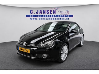 Volkswagen Golf Cabriolet 1.4 TSI Goed onderhouden! Prachtige auto | Afneembare trekhaak | Lederen sportstoelen | Voorstoelen verwarmd