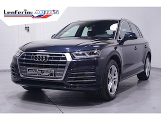Audi Q5 35 TDI quattro S edition NAP 2e eigen. Led-koplampen half-lederen bekleding DAB ontvangst stuurbediennig cruise-controle climate-controle allu-dakrails 19"-lmv Navi S-Line int. 1e Eigenaar NAP Rijklaar!