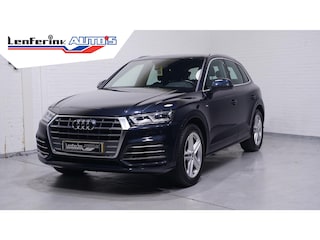 Audi Q5 35 TDI quattro S edition NAP 2e eigen. Led-koplampen half-lederen bekleding DAB ontvangst stuurbediennig cruise-controle climate-controle allu-dakrails 19"-lmv Navi S-Line int. 1e Eigenaar NAP Rijklaar!