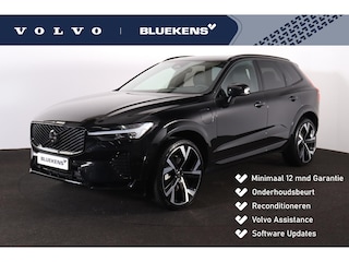 Volvo XC60 T6 Recharge AWD Plus Black Edition - Panorama/schuifdak - Luchtvering - IntelliSafe Assist & Surround - 360º Camera - Harman Kardon audio - Adaptieve LED koplampen - Verwarmde voorstoelen, stuur & achterbank - Parkeersensoren voor & achter - Elektr. bedienb. voorstoelen met geheugen - Head up display - Draadloze tel. lader - Extra getint glas - Inklapbare trekhaak - 22'' LMV