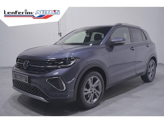 Volkswagen T-Cross 1.5 TSI R-Line Navi 2xR-line PDC v+a Private-glas 17"-LMV Digi-cockpit Carbon-inlegdelen cruise-controle climate-controle  Apple Carplay Achteruitrijcamera Stoelverwarming