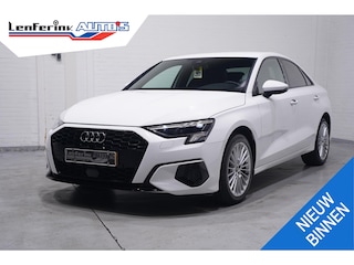 Audi A3 Limousine 35 TFSI Business edition navigatie Apple-carplay Led-verlichting Camera Sportstoelen in hoogte verstelbaar private-glas schakelflippers stoelverwarming  17"-lmv lendesteun-links