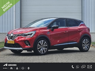 Renault Captur 1.6 E-Tech full hybrid 145PK Iconic / 1e Eigenaar / Trekhaak / Lederen Bekleding /  Elektrisch Verstelbare Bestuurdersstoel / 360 Graden Camera / Dealer Onderhouden / Apple Carplay & Android Auto / Navigatie / Climate Control /