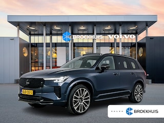 Volvo XC90 T8 Ultra Black Edition Executive | 22" | Gelaagd & Getint Glas | Geintegreerd kinderzitje | Luchtvering | Geventileerd Nappa | Bowers & Wilkins | Stoelmassage | Panoramadak | Head-Up | 360 Camera | Matrix LED