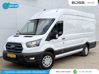 Ford Transit 68kWh 184PK L4H3 316km WLTP 95,6% (SOH) BEV Snelladen Carplay Climate control Laadkabel 360° camera Parkeersensoren v+a Stoelverwarming