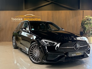 Mercedes-Benz C-klasse Estate 200 AMG Line | Panorama dak | Cruise Control | in Nieuwstaat ! | AMG VELGEN | Benzine , Elektrisch