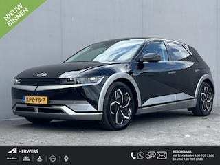 Hyundai Ioniq 5 Lounge 73kWh / Fabrieksgarantie tot 05-2028 / Leder / Elektrische stoelen & klep / Stoelventilatie / Stuur-, stoel- en achterbank-verwarming / Camera 360° / HUD / Navi / Apple Carplay Android / 19" LM wielen /