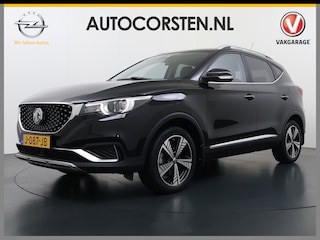 MG ZS EV Luxury 45kWh SOH 92% Panorama-Schuifdak Leder+Verwrmd Trekhaak Adap.Cruise Camera Navi Apple Carplay Android Auto Elek.Stoel Pdc Airco Privacy Glas Isofix DAB Lmv 17" Keyless 1e Eigenaar Dealeronderhouden