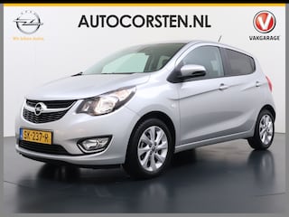 Opel Karl 1.0I 75PK 5Drs Ecc Navi* Apple Carplay Android Auto Pdc Stoel+Stuurverwarming Cruise Control Innovation Isofix Bluetooth Lmv Privacy Glas City Steer ESP Mistlampen Dealeronderhouden 1e Eigenaar Origineel Nederlandse Auto