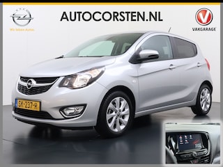 Opel Karl 1.0I 75PK 5Drs Ecc Navi* Apple Carplay Android Auto Pdc Stoel+Stuurverwarming Cruise Control Innovation Isofix Bluetooth Lmv Privacy Glas City Steer ESP Mistlampen Dealeronderhouden 1e Eigenaar Origineel Nederlandse Auto