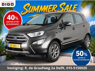 Ford Ecosport 1.0 EcoBoost Trend Essential | Trekhaak | Stuur-& Stoelverwarming | Navigatie | Camera |