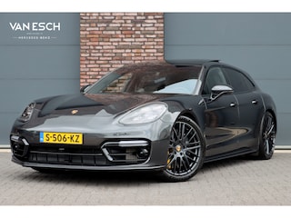 Porsche Panamera Sport Turismo 4.0 Turbo S E-Hybrid | 630pk | Luchtvering | Achterasbesturing | Burmester | Massage | HUD | Stoelventilatie | Panoramadak | Verwarmd Stuurwiel | ACC | Exclusive Design |