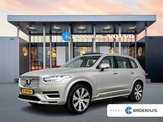 Volvo XC90 T8 Recharge Ultimate Bright | 21" | Luchtvering | Geventileerd Nappa | Bowers & Wilkins | Massagestoelen | 360 Camera | Head-Up | Gelamineerd Glas |