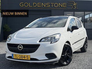 Opel Corsa 1.4 Black Edition Navi,Carplay,Airco,Cruise,Pdc,Weinig km,90pk,5 Deurs,Lm velgen,N.A.P,Zeer Zuinig,Apk tot 08-2027