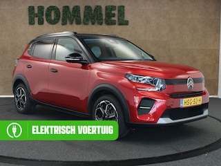 Citroën C3 Max 113pk 44 kWh - SOH 100%! - 3 FASE - DAKRAILS - TWO TONE LAK - CLIMATE CONTROL - 4 SEIZOENENBANDEN - 17 INCH LICHT METALEN VELGEN - CAMERA - NAVIGATIE - PARKEERSENSOREN ACHTER - APPLE CARPLAY/ ANDROID AUTO - LICHT EN REGENSENSOR - DAB AUDIO
