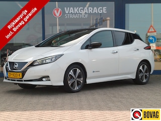 Nissan Leaf Tekna 40 kWh, Carplay + Android auto / Camera 360 / BOSE Audio / Stoel + Stuurverwarming / Climate Control / 17'' LMV