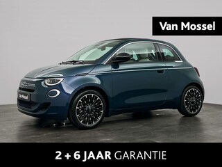 Fiat 500 Cabrio 1.0 Hybrid La Prima | Camera | Navigatie | Sensoren voor&achter | Stoel&Stuurverwarming | JBL premium audio | Android Auto & Apple Carplay | DEMO | 2 + 6 jaar speciale garantie!