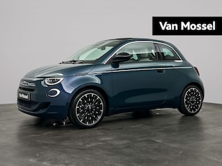 Fiat 500 Cabrio 1.0 Hybrid La Prima | Camera | Navigatie | Sensoren voor&achter | Stoel&Stuurverwarming | JBL premium audio | Android Auto & Apple Carplay | DEMO | 2 + 6 jaar speciale garantie!