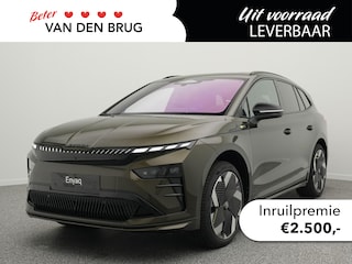 Skoda Enyaq 85X RS | Trekhaak | Panoramadak | Led Matrix | Achteruitrijcamera | Adaptieve cruise control | Elektrische achterklep | Stoel -& stuurwielverwarming | Business Upgrade pakket - Maxx | Winterpack