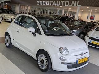 Fiat 500 1.2 Lounge Panoramadak, Airco, Stuurbekrachtiging