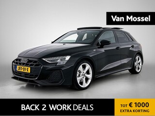 Audi A3 Sportback 35 TFSI S edition | 2x S-LINE | Panoramadak | SONOS | Matrix | Sfeerverlichting | Stoelverwarming | Virtual Cockpit | Apple Carplay / Android Auto | Cruise Control | Climate Control | 18" Lichtmetalen Velgen |