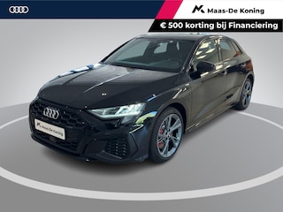 Audi A3 Sportback 45 TFSIe 180kW/245pk S Line · Apple/Android Car Play · Drive select · Leder/Stof · Stoelverwarming