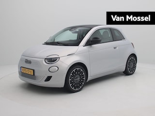 Fiat 500 La Prima 42 kWh | Leder | Camera | 17" Velgen | JBL Audio | DEMO