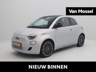 Fiat 500 La Prima 42 kWh | Leder | Camera | 17" Velgen | JBL Audio | DEMO