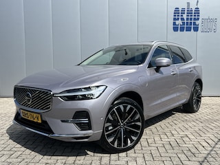 Volvo XC60 2.0 T8 455 Pk AWD Ultra Bright Facelift model 2026 ! Trekhaak Luchtvering Bowers Wilkins Comfortstoelen Nappa leer + Massage + Ventilatie 360 Camera Panoramadak 21 Inch Velgen Pilot Assist ACC BLIS Apple Carplay Android Au Vol Opties en in Nieuwstaat ! Long Range 1e Eigenaar BTW Auto