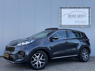 Kia Sportage 1.6 T-GDI GT-Line PlusLine Schuifdak/1900 kg trekgewicht.