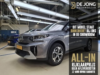 Citroën C3 Aircross Max 113pk 44 kWh ALL-INRIJKLAARPRIJS/Camera/Navi/300km actieradius/Apple Carplay