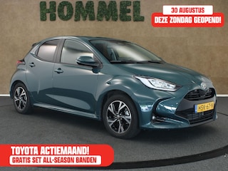 Toyota Yaris 1.5 Hybrid 115 Dynamic - ORIGINEEL NEDERLANDSE AUTO - TREKHAAK - STOEL- EN STUURVERWARMING! - PARKEERSENSOREN VOOR EN ACHTER - DRAADLOZE TELEFOONLADER