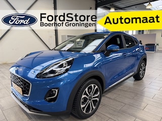 Ford Puma Hybrid Titanium Automaat | Adap. Cruise | All season | Winterpack | Dodehoek detectie | Camera | 100% dealer onderhouden |