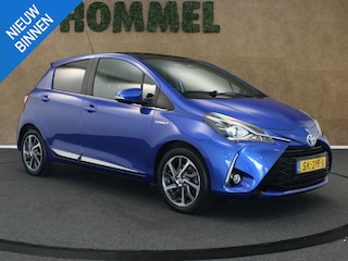 Toyota Yaris 1.5 Hybrid Premium - ORIGINEEL NEDERLANDSE AUTO - AFKOMSTIG VAN EERSTE EIGENAAR! - 100% DEALER ONDERHOUDEN - NAVIGATIE - ACHTERUITRIJCAMERA - PANORAMADAK