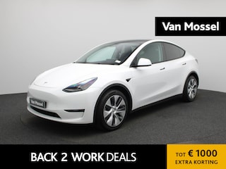 Tesla Model Y Long Range AWD 75 kWh | Automaat | Stoelverwarming | Panoramadak | Parkeersensoren | Achteruitrijcamera |