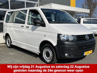 Volkswagen Transporter Kombi 2.0 TDI DSG Automaat L1H1 BTW en BPM vrij Airco Cruise control Marge Trekhaak PDC 1e eigenaar Ideaal voor ombouw naar camper Euro 5 Personenbus Groepsvervoer Taxi Camper Combi 1e eigenaar