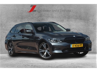 BMW 3-serie Touring 320i Executive Edition Nederlandse auto 137816 NAP SHADOW LINE nette auto breedset half leren bekleding led navigatie ecc parkeersensoren getinte ramen zwarte raamlijsten