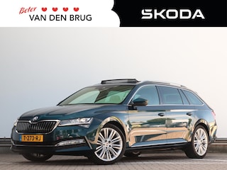 Skoda Superb Combi 1.4 TSI iV Laurin & Klement | Stoel verwarming V+A | Stoel koeling | Memory | Panoramadak | Trekhaak | Leder | 360 | Keyless |