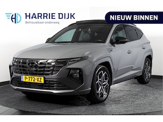 Hyundai Tucson 1.6 T-GDI HEV N Line Sky Orig. NL | S/K-Panodak | Adapt. Cruise | Stoel-+Stuurverw. | PDC | 360 Camera | NAV+App. Connect | ECC | Afn. Trekhaak | LM 19" |